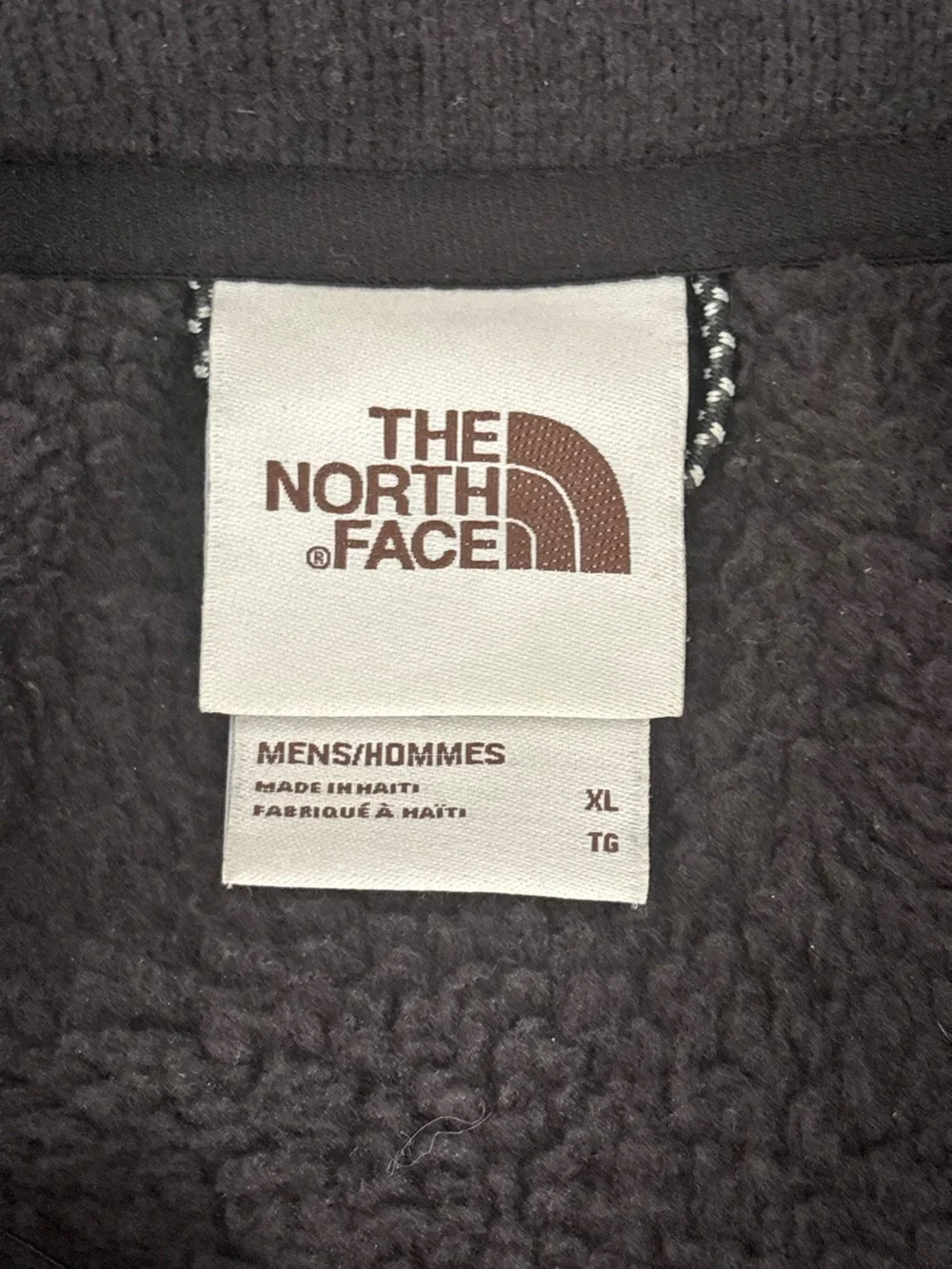 The Northface Men’s Charcoal Gray Sweater Vest XL Dad Core